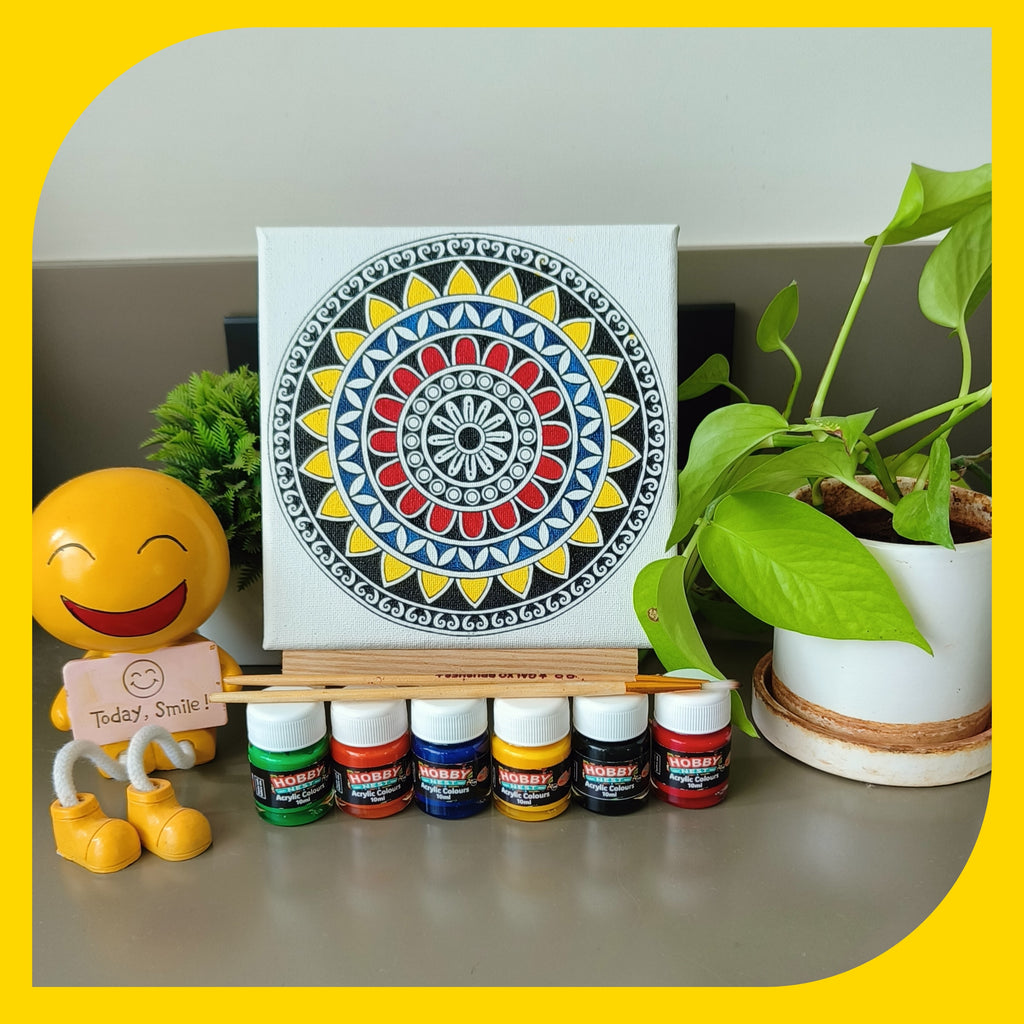 Mandala Canvas Design 1 (6"*6")