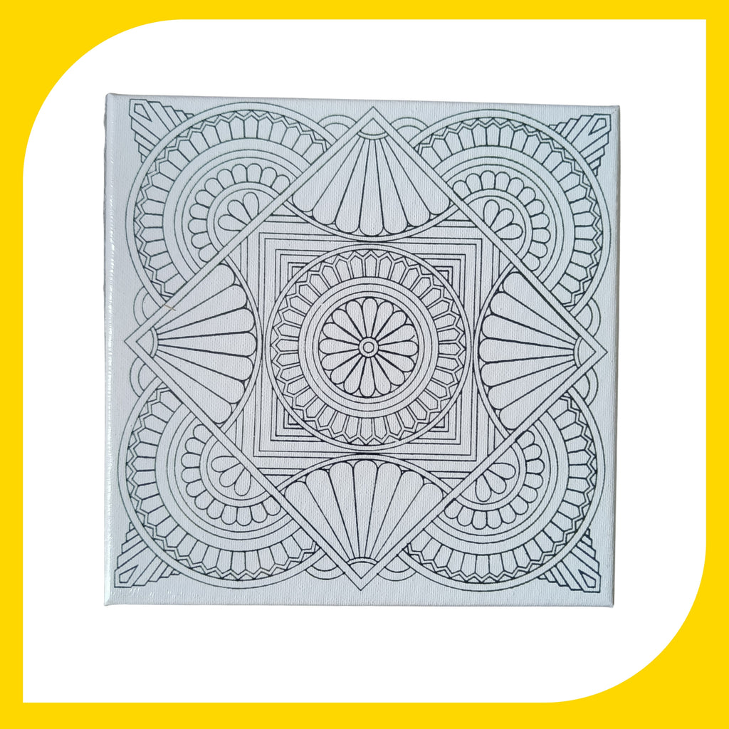 Mandala Canvas Design 5 (8"*8")