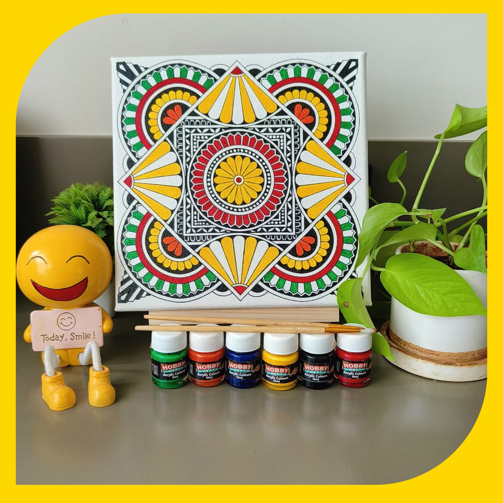 Mandala Canvas Design 5 (8"*8")