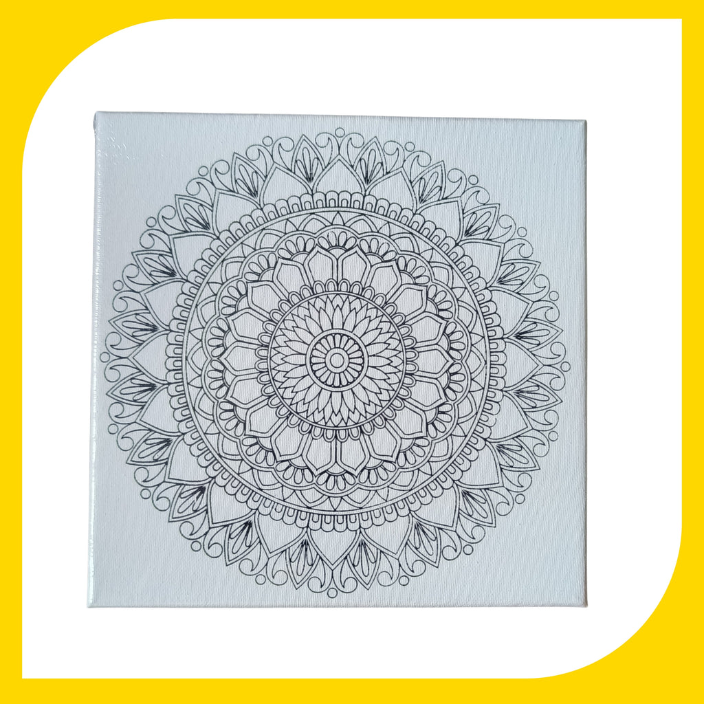 Mandala Canvas Design 6 (8"*8")