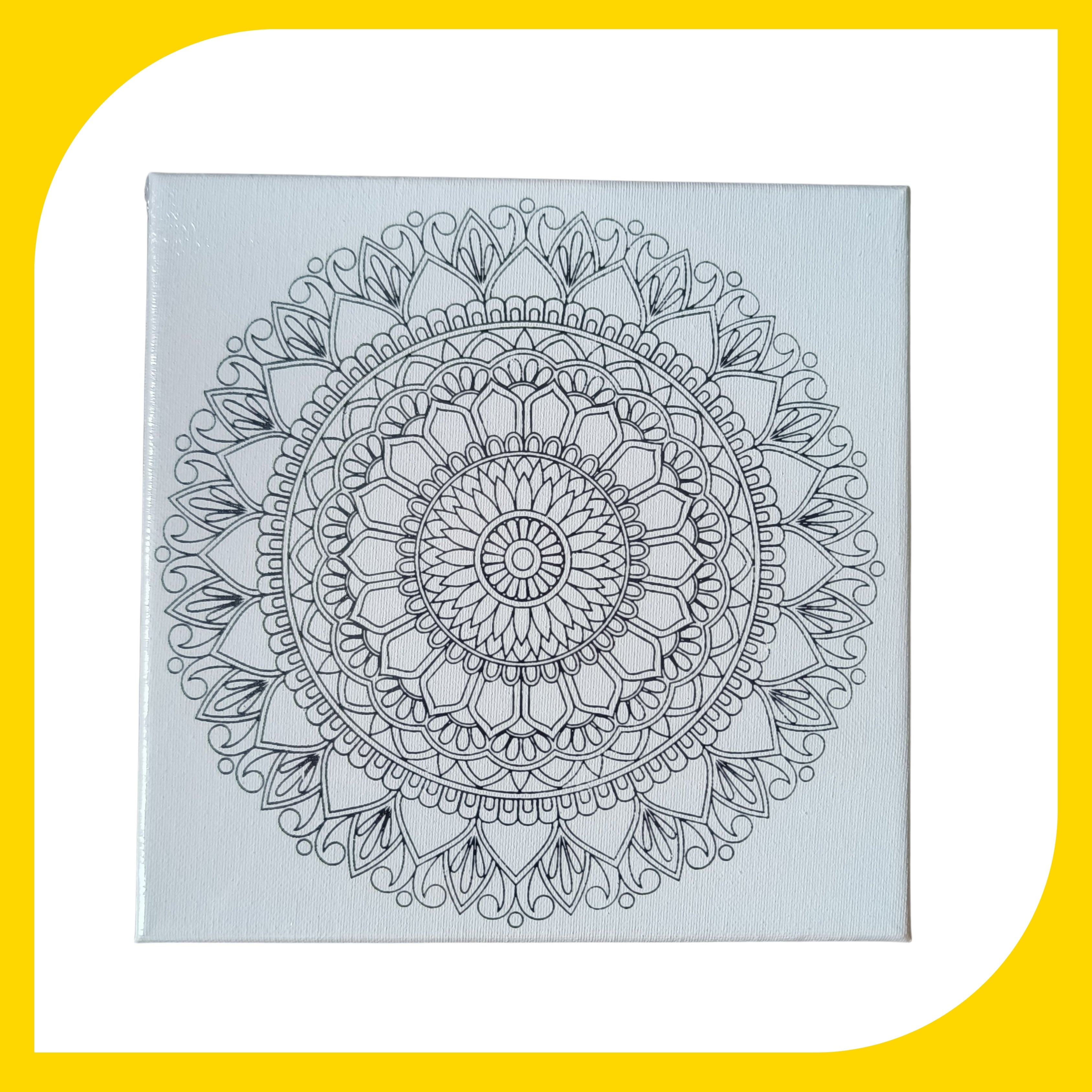 Mandala Canvas Design 6 (8"*8")