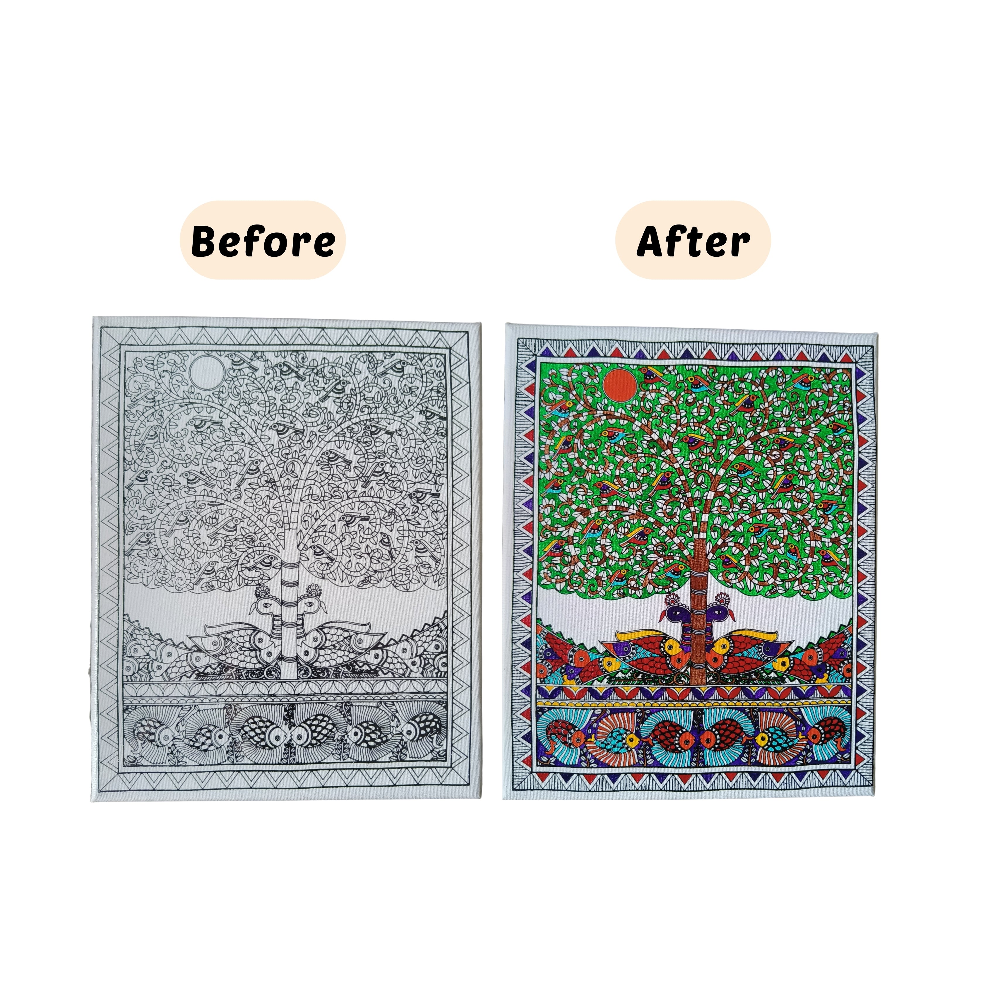 Madhubani Art Kit Level 3