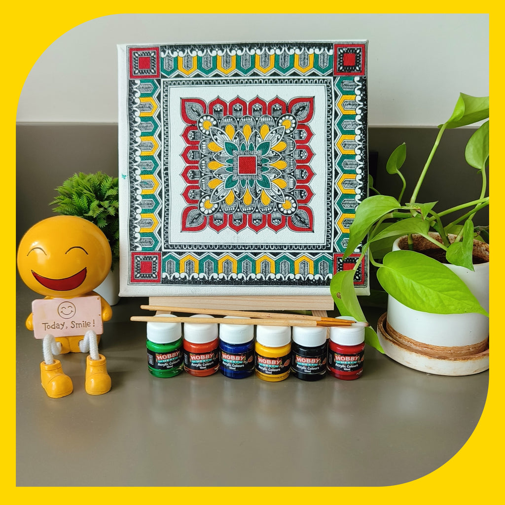 Mandala  Canvas  Design 7 (8"*8")