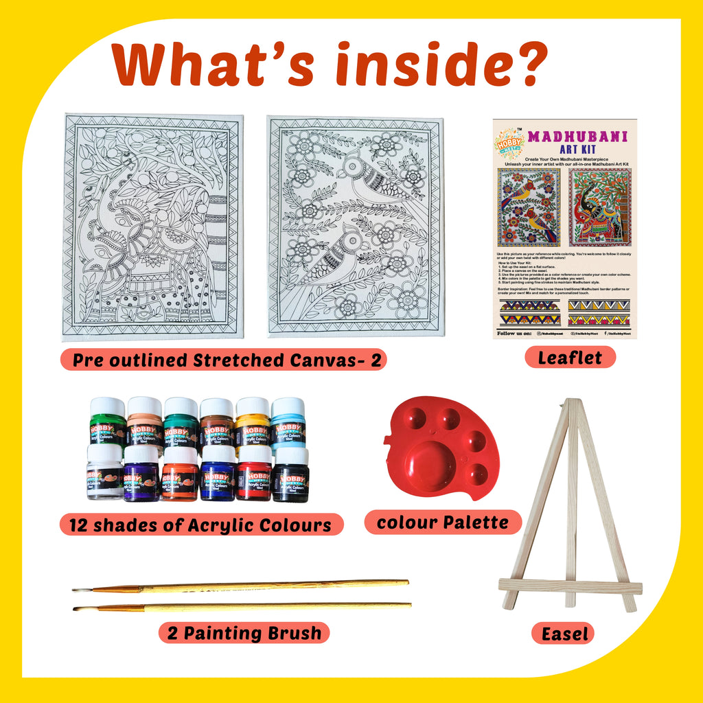 Madhubani Art kit level 2