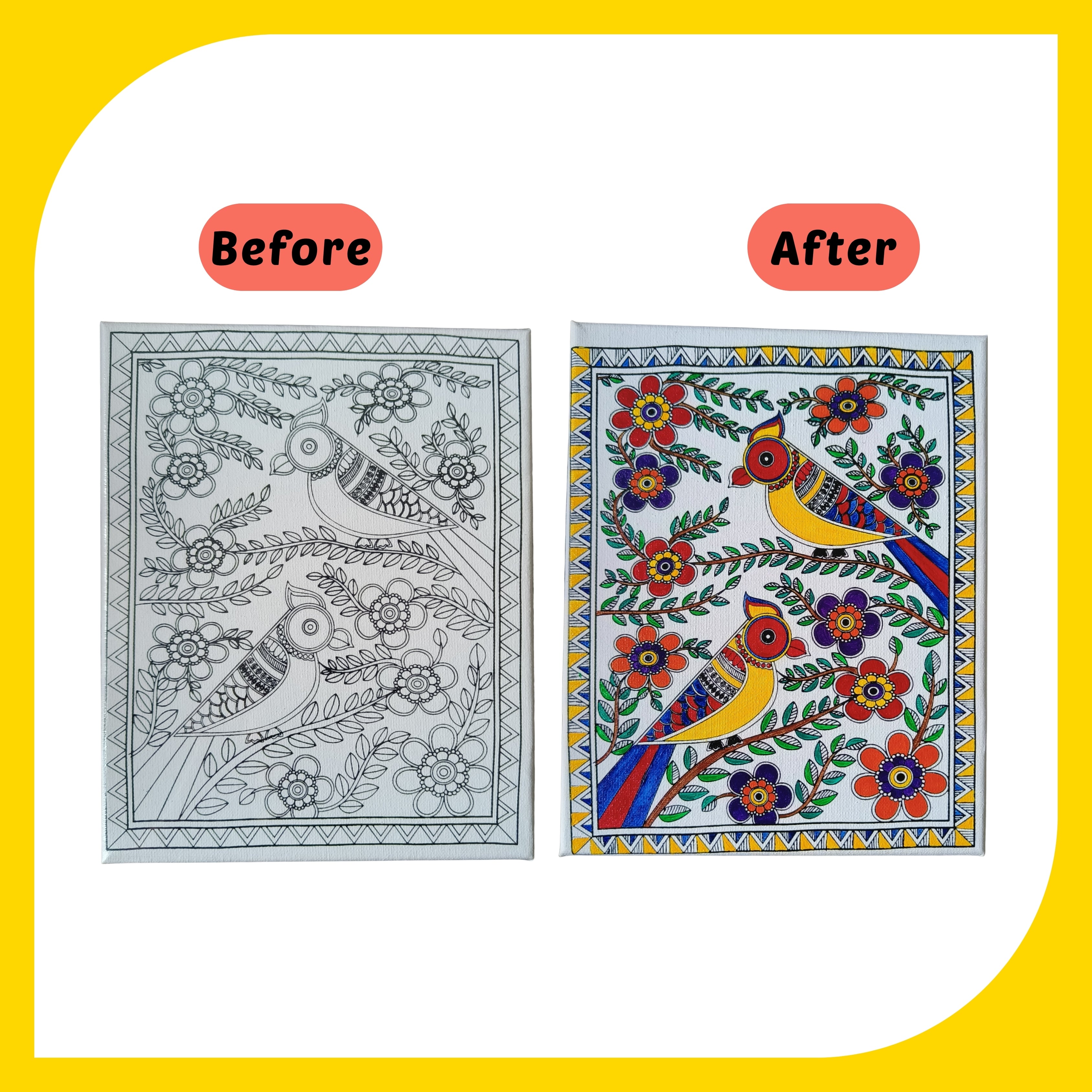 Madhubani Art kit level 2