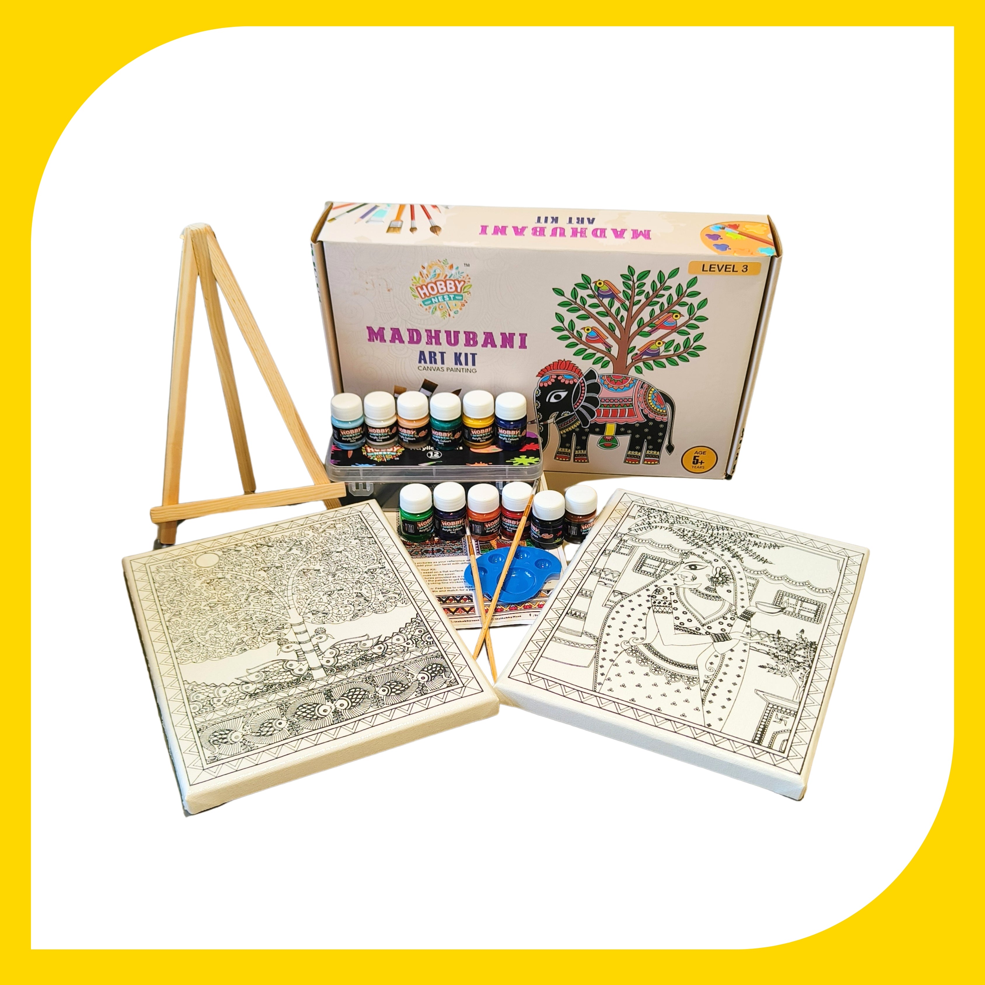 Madhubani Art Kit Level 3