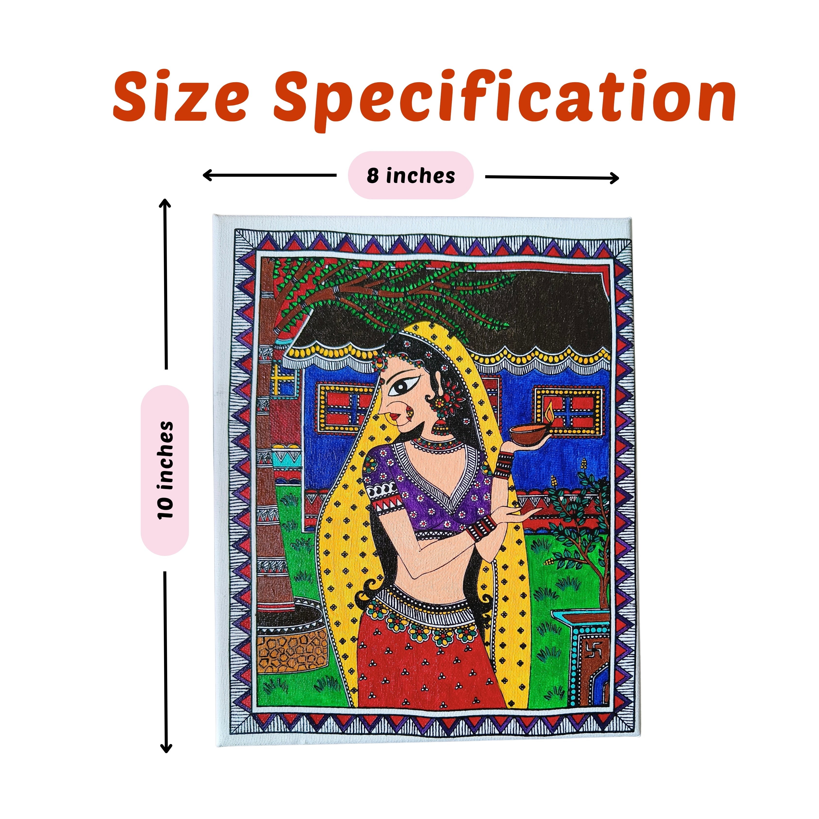 Madhubani Art Kit Level 3