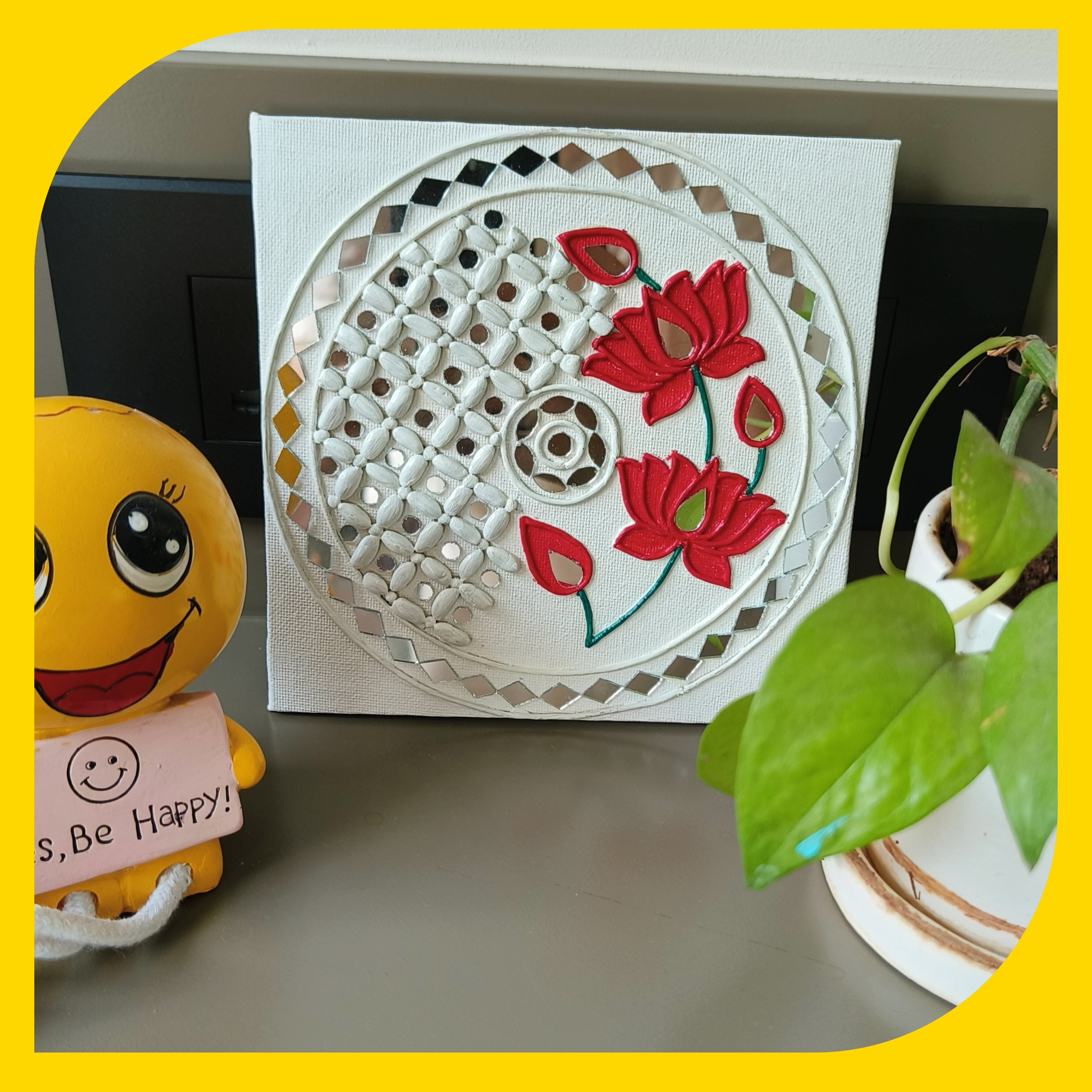 Pichwai Canvas Design 1 (6"*6")