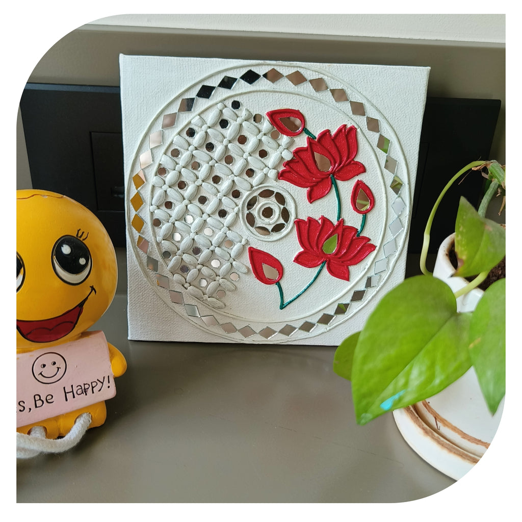 Pichwai Canvas Design 1 (6"*6")