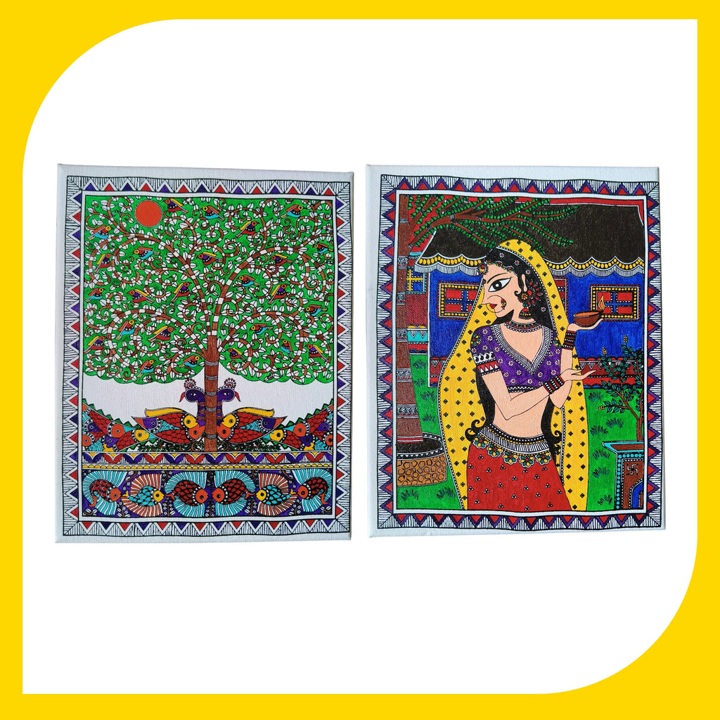 Madhubani Art Kit Level 3