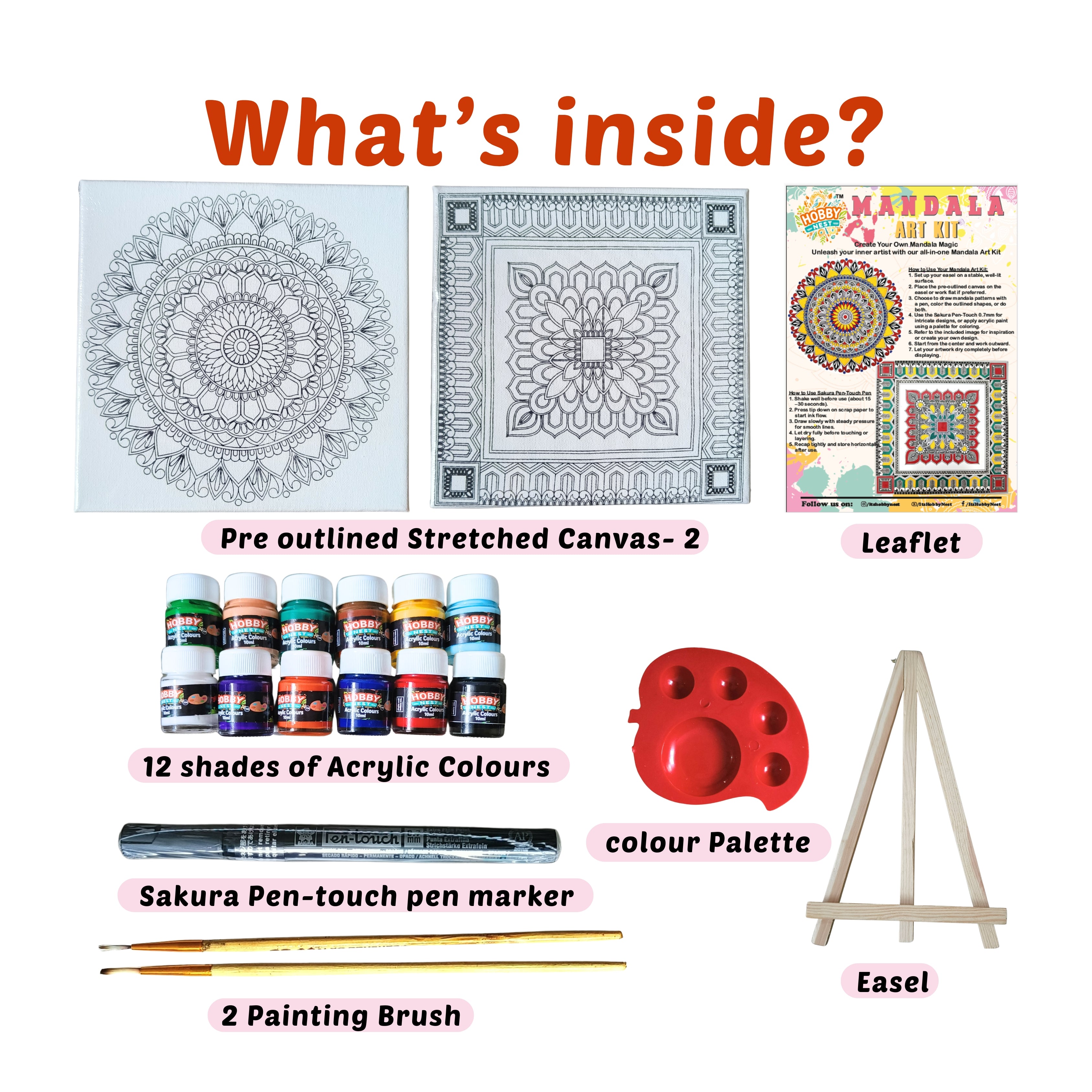 Mandala Art Kit Level 3