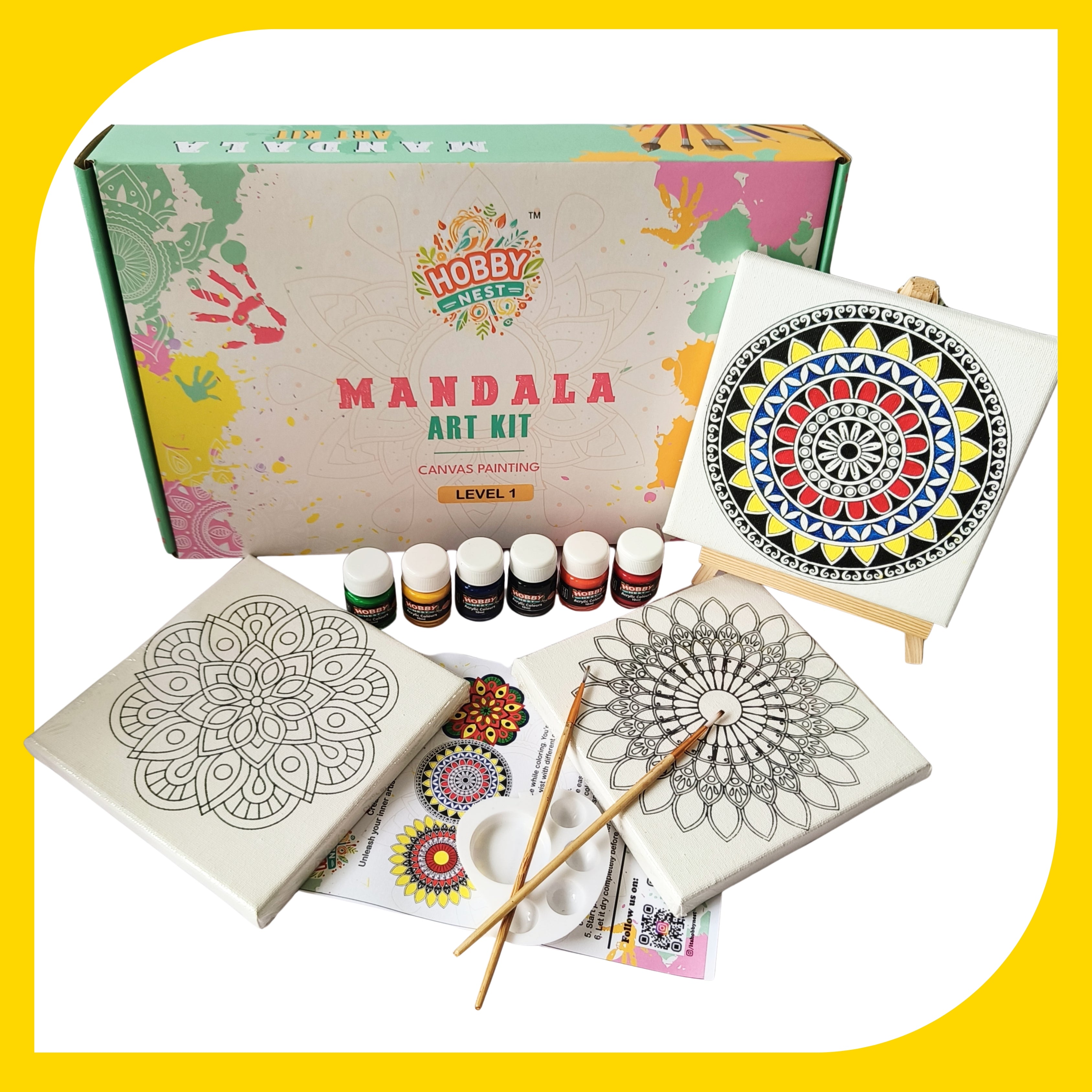 Mandala Art Kit Level 1
