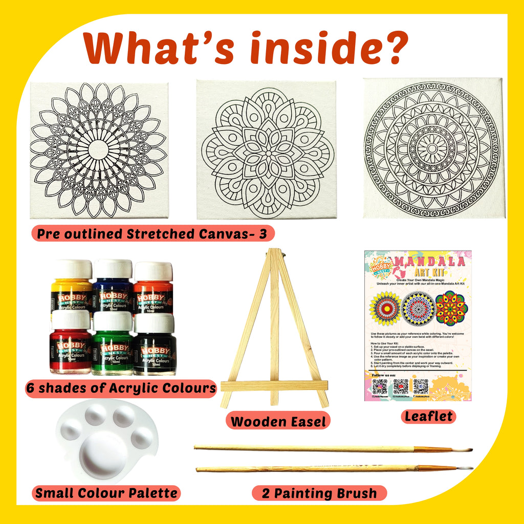 Mandala Art Kit Level 1