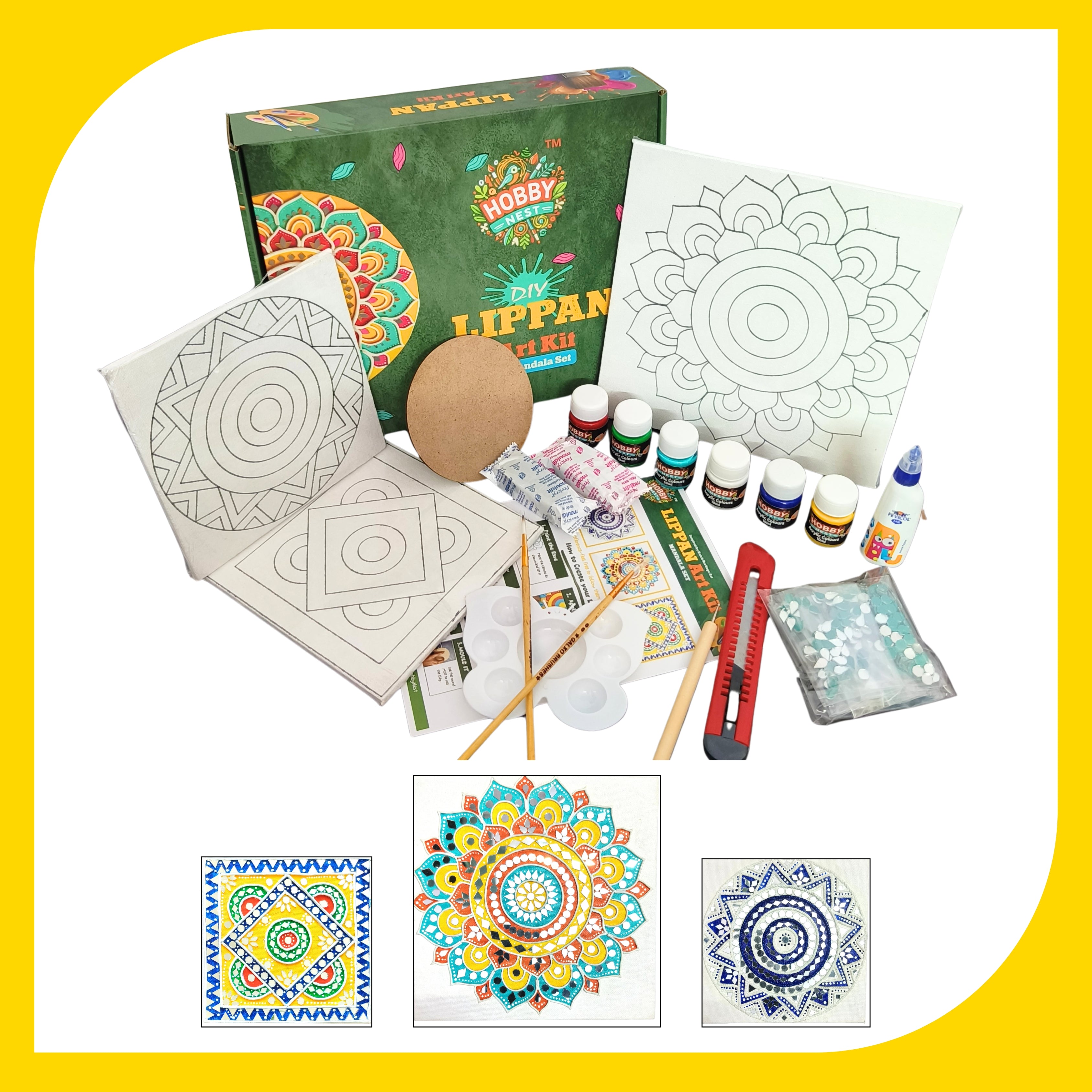 Lippan Art Kit - Mandala Set