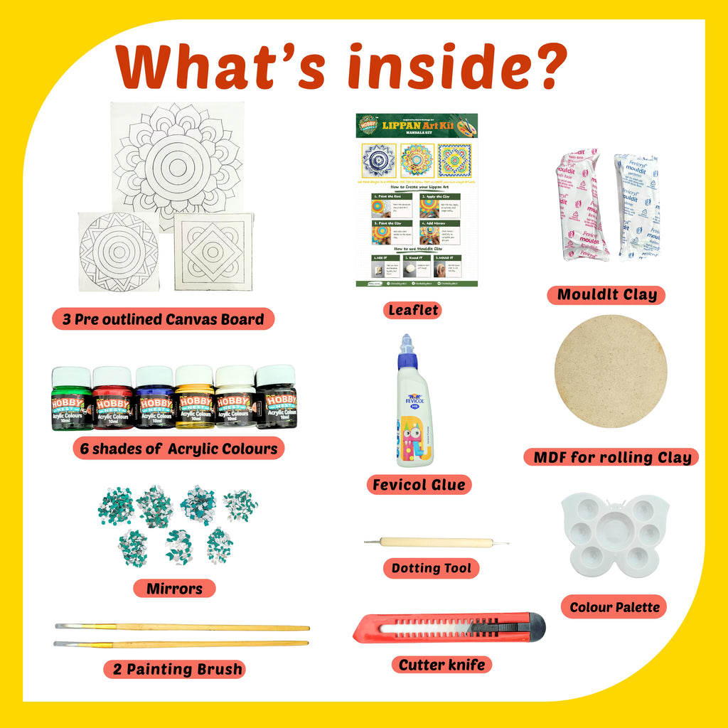 Lippan Art Kit - Mandala Set