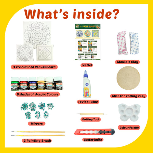 Lippan Art Kit - Mandala Set