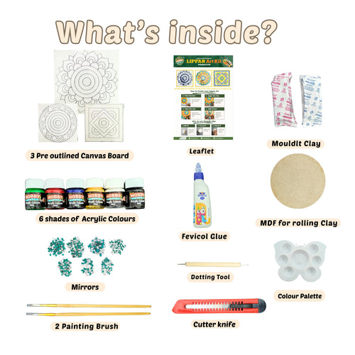 Lippan Art Kit - Mandala Set