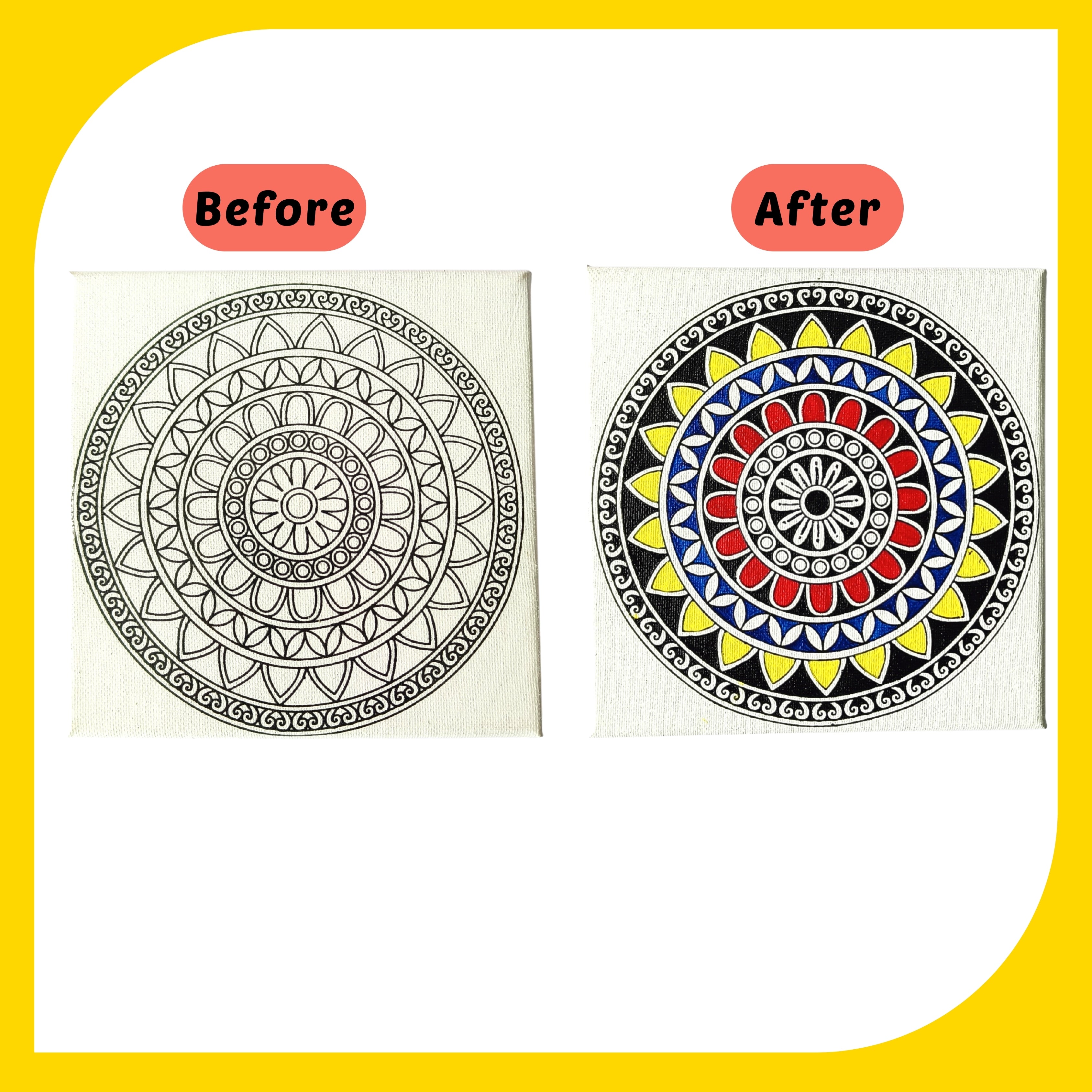 Mandala Art Kit Level 1