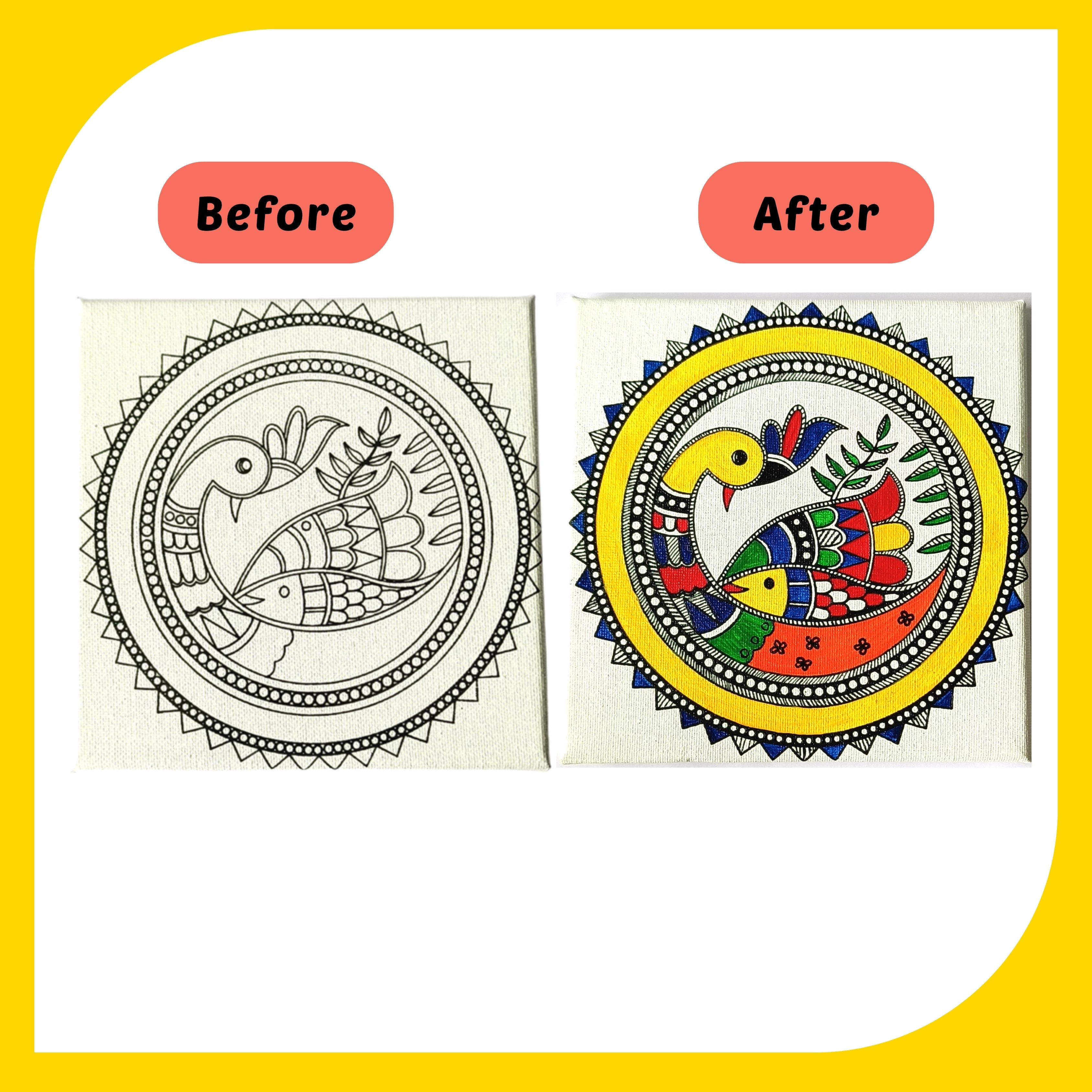 Madhubani Art Kit level 1