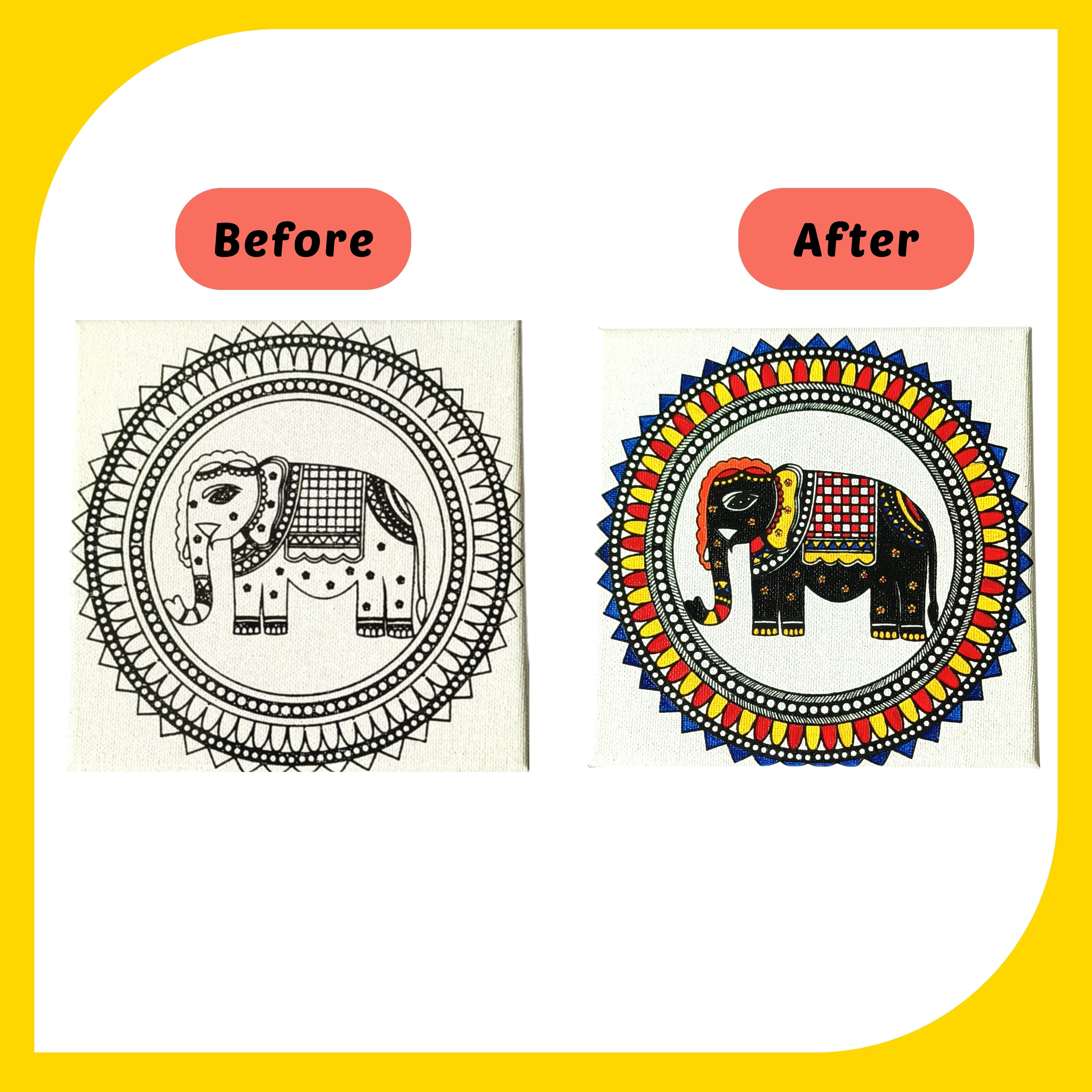 Madhubani Art Kit level 1