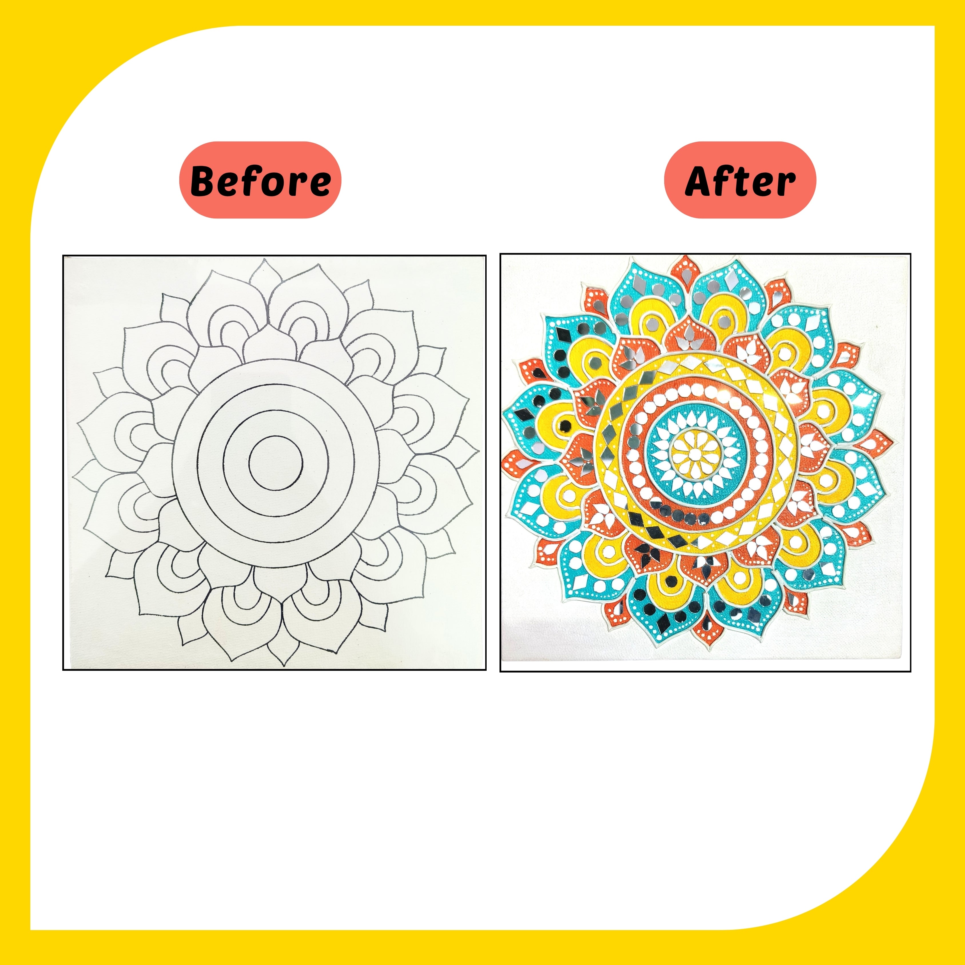 Lippan Art Kit - Mandala Set