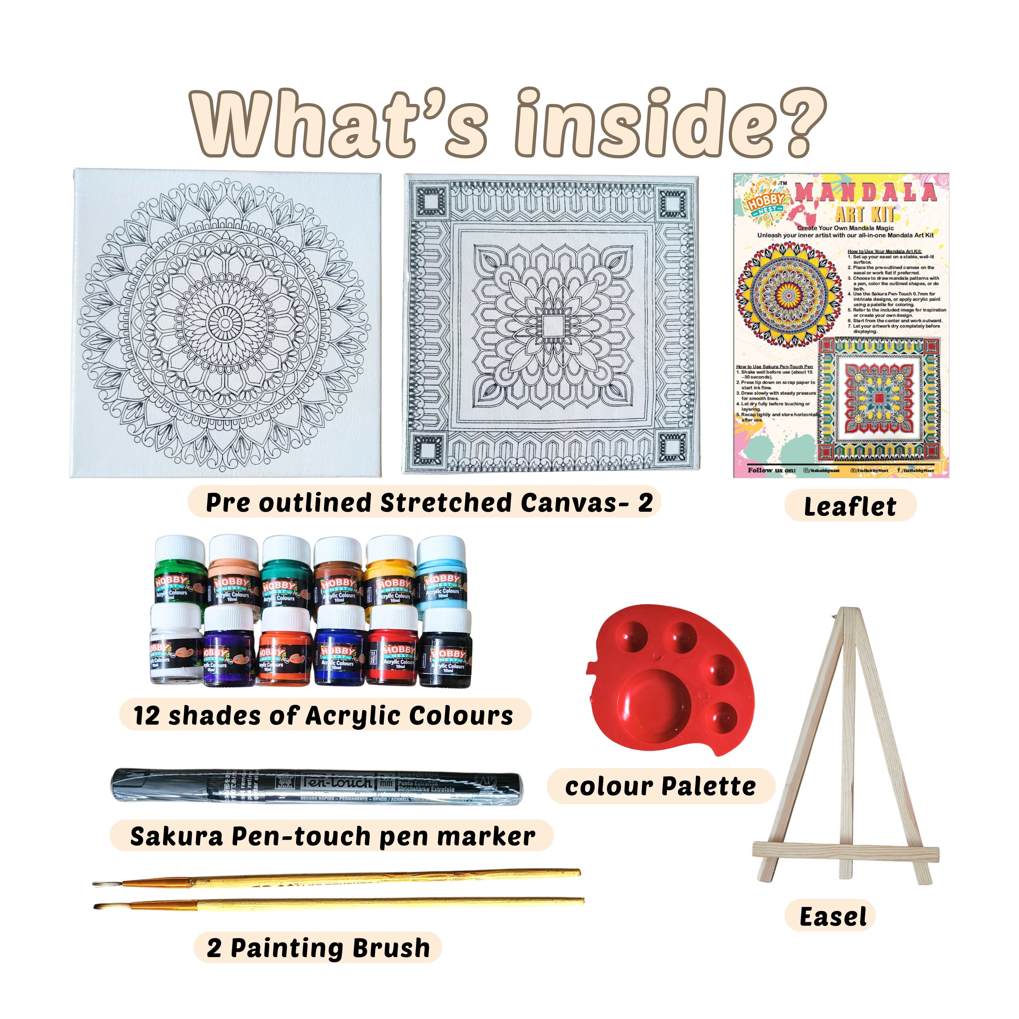 Mandala Art Kit Level 3