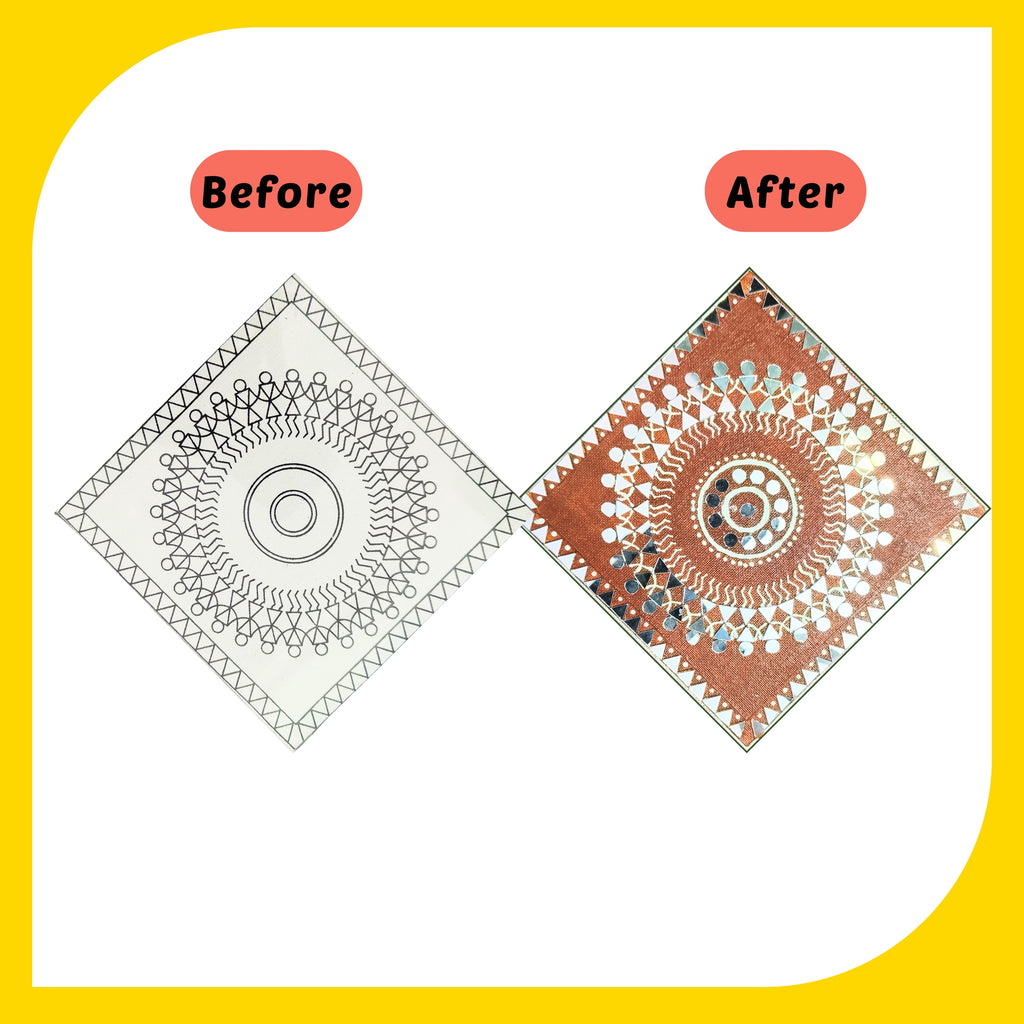 Lippan Art Kit - Warli Set
