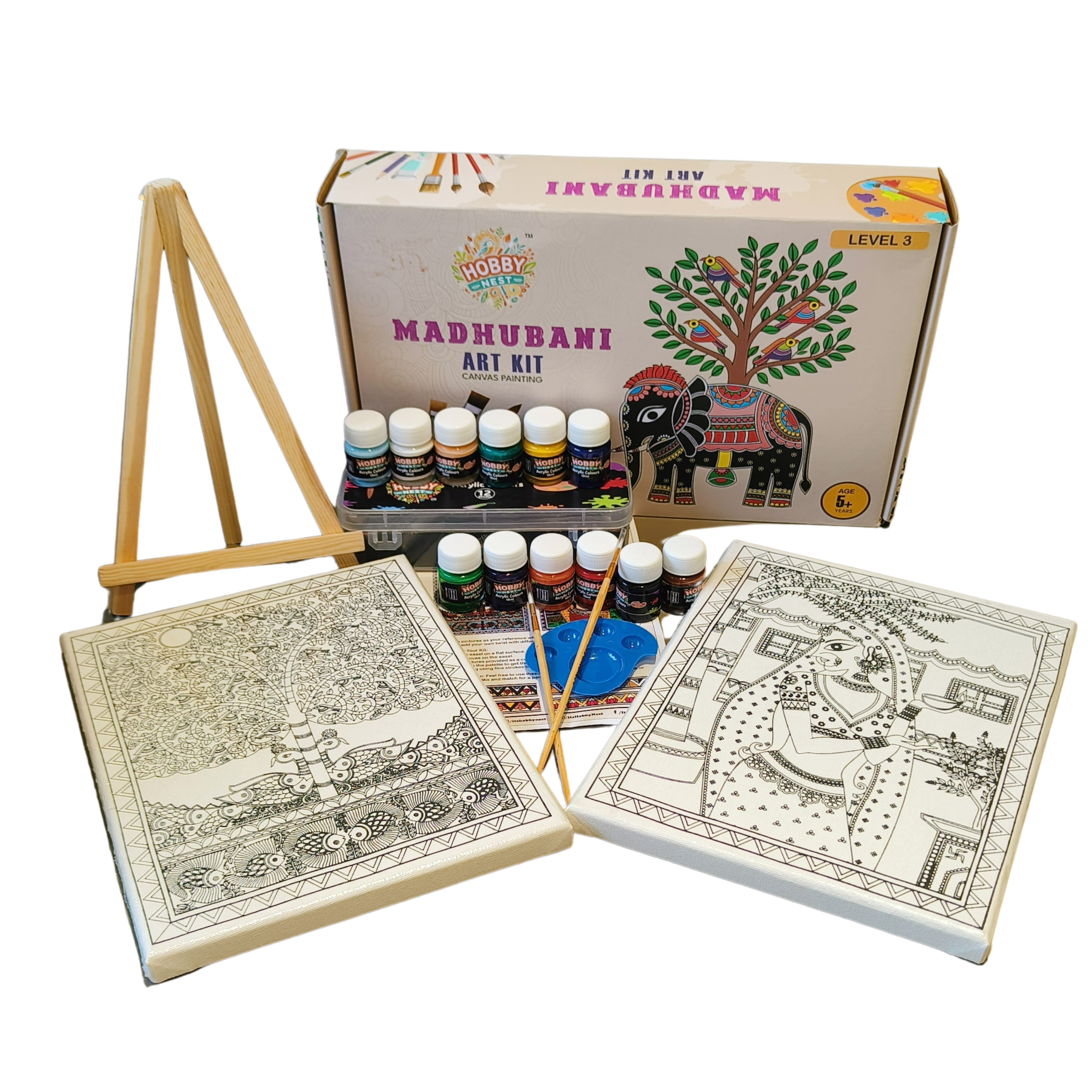 Madhubani Art Kit Level 3