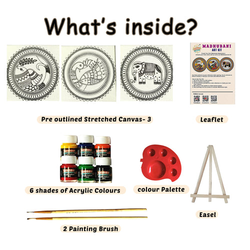 Madhubani Art Kit level 1