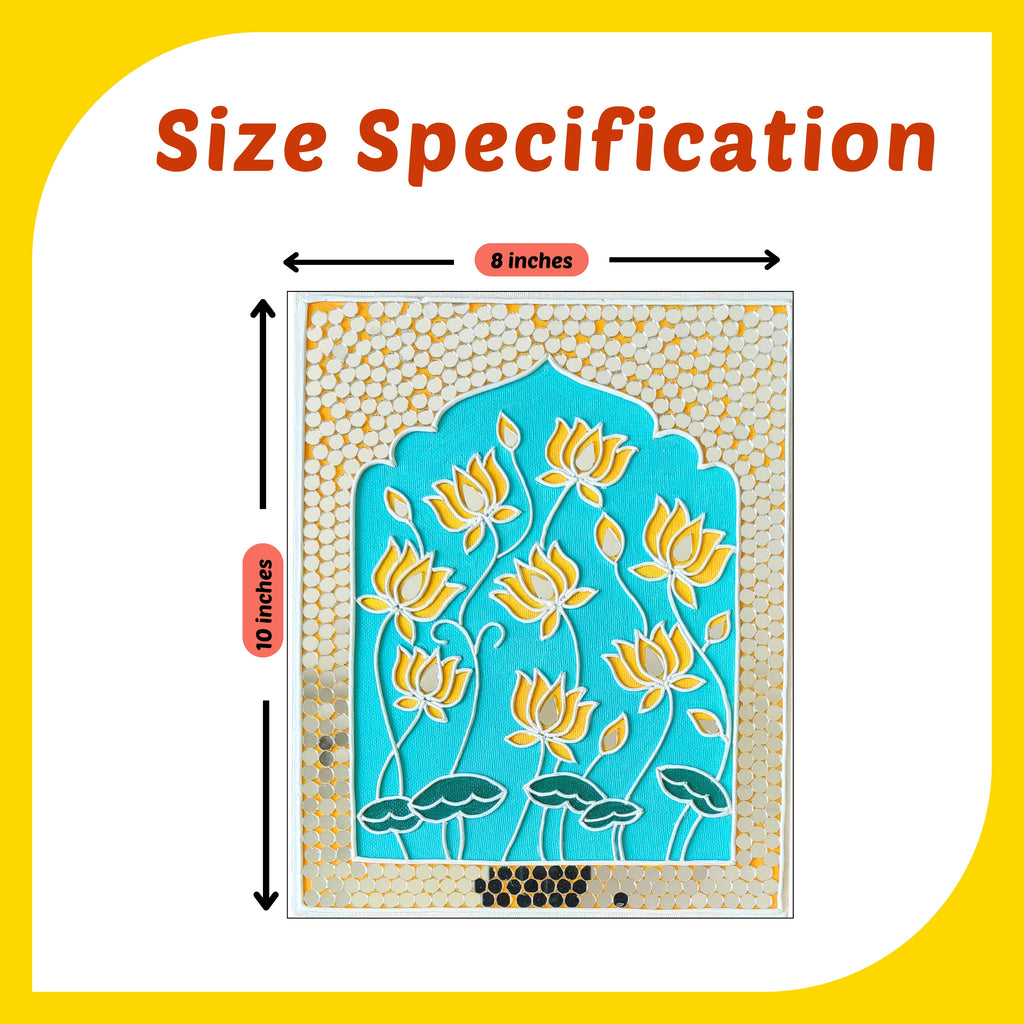 Lippan Art Kit - Lotus Mandala Set