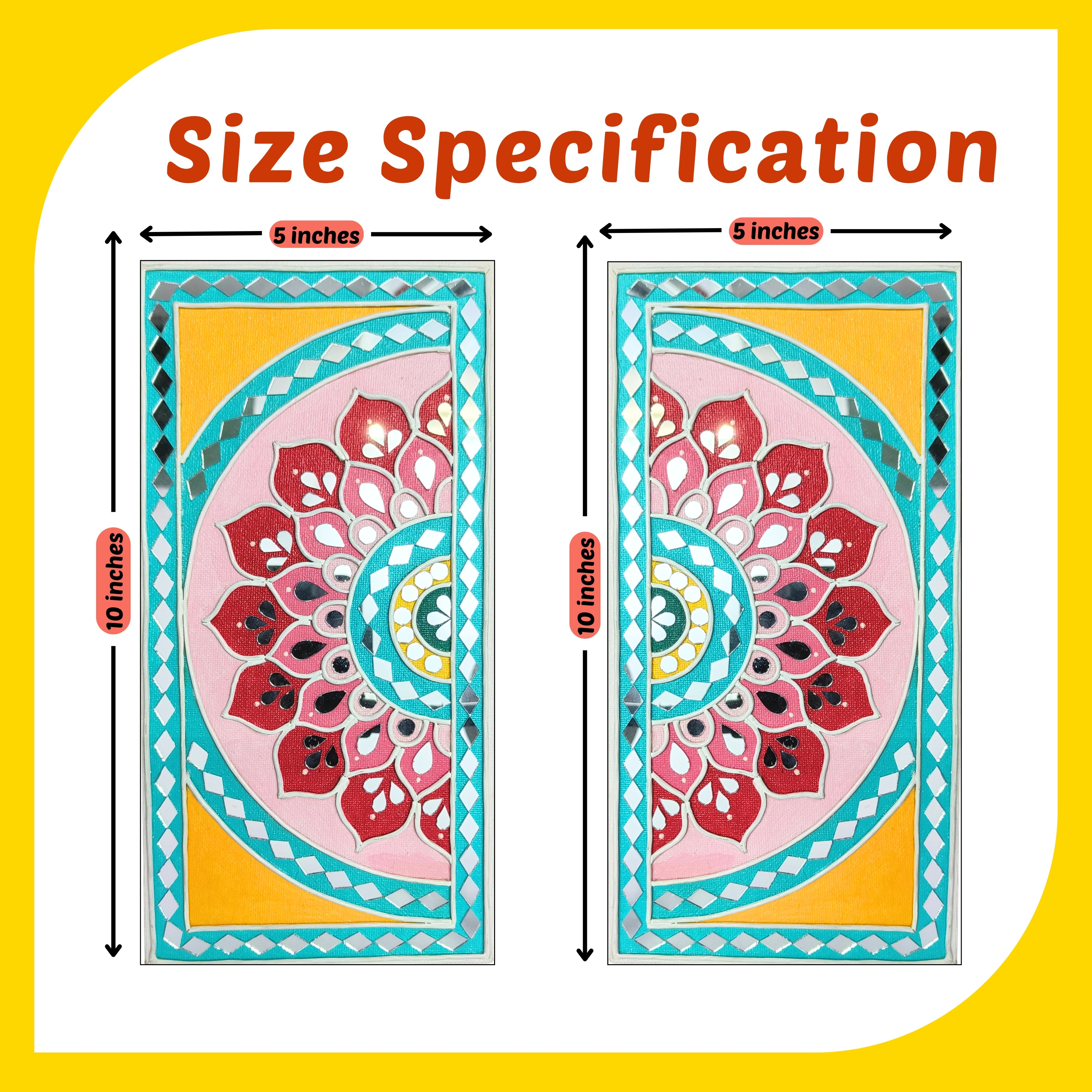 Lippan Art Kit - Lotus Mandala Set