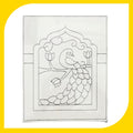 Pichwai Canvas Design 5 (8"*10")
