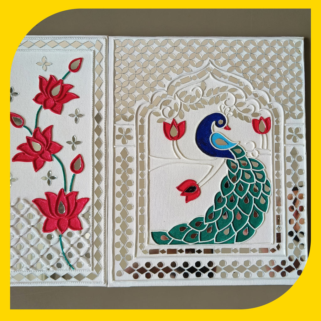 Pichwai Canvas Design 5 (8"*10")