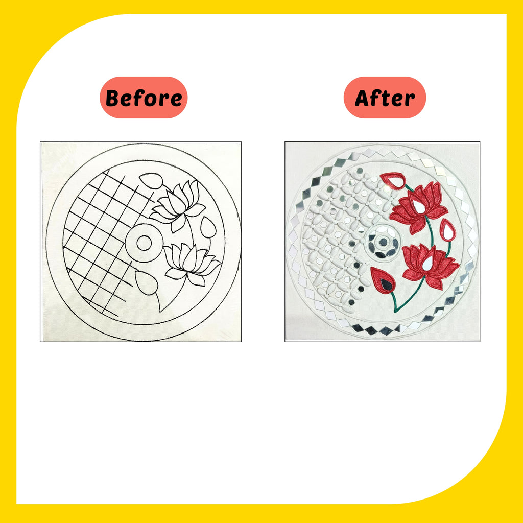 Lippan Art Kit - Pichwai Set