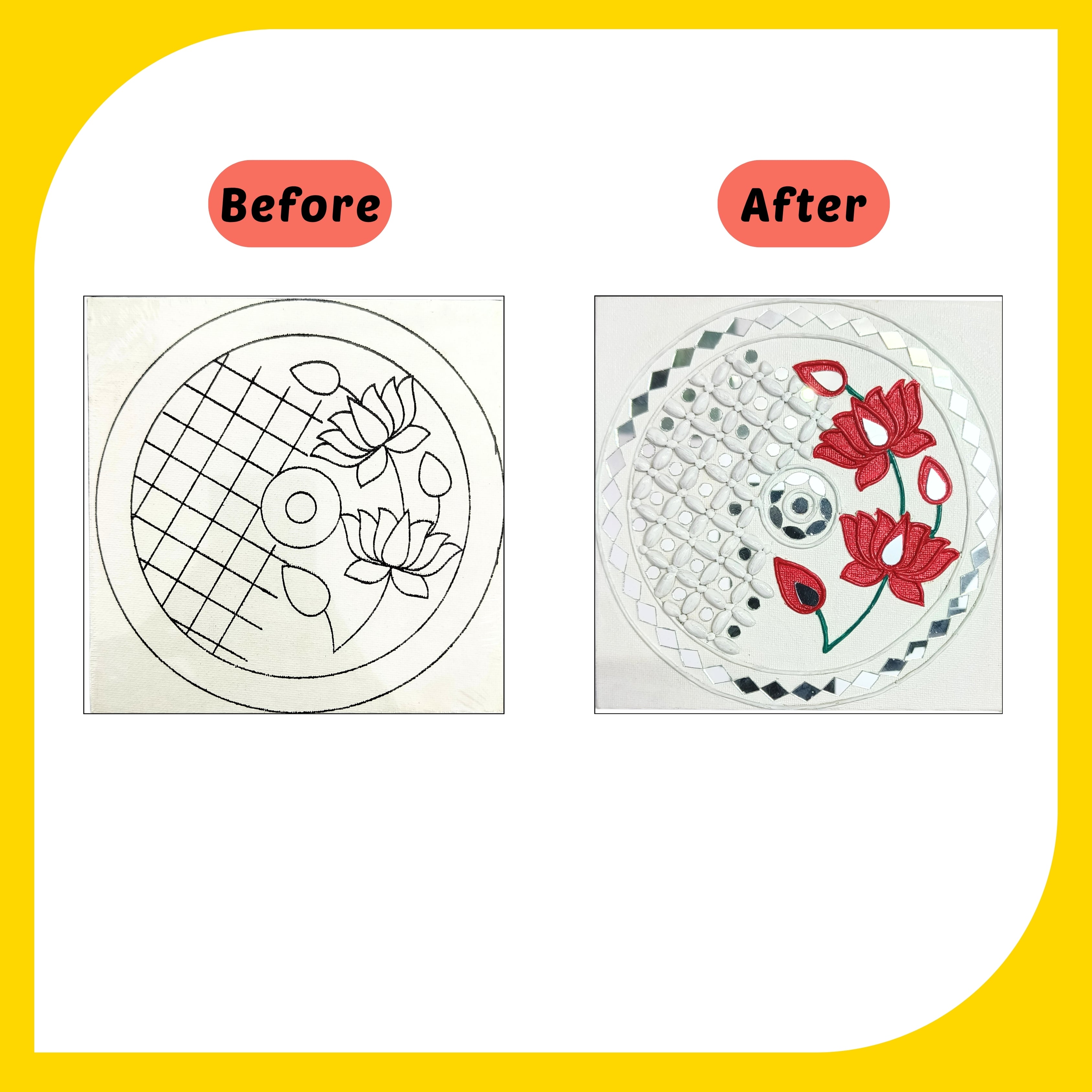 Lippan Art Kit - Pichwai Set
