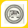 Madhubani Canvas Design 3 (6"*6")