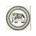 Madhubani Canvas Design 3 (6"*6")