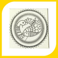 Madhubani Canvas Design 2 (6"*6")