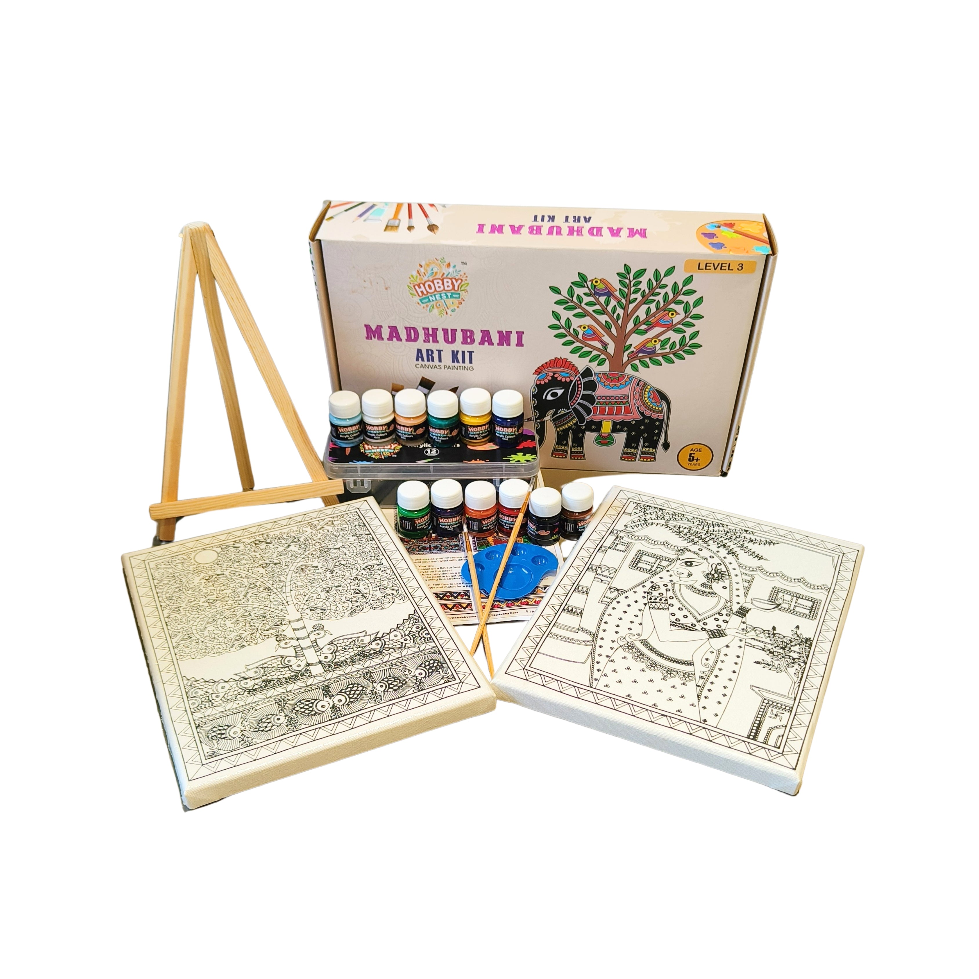 Madhubani Art Kit Level 3