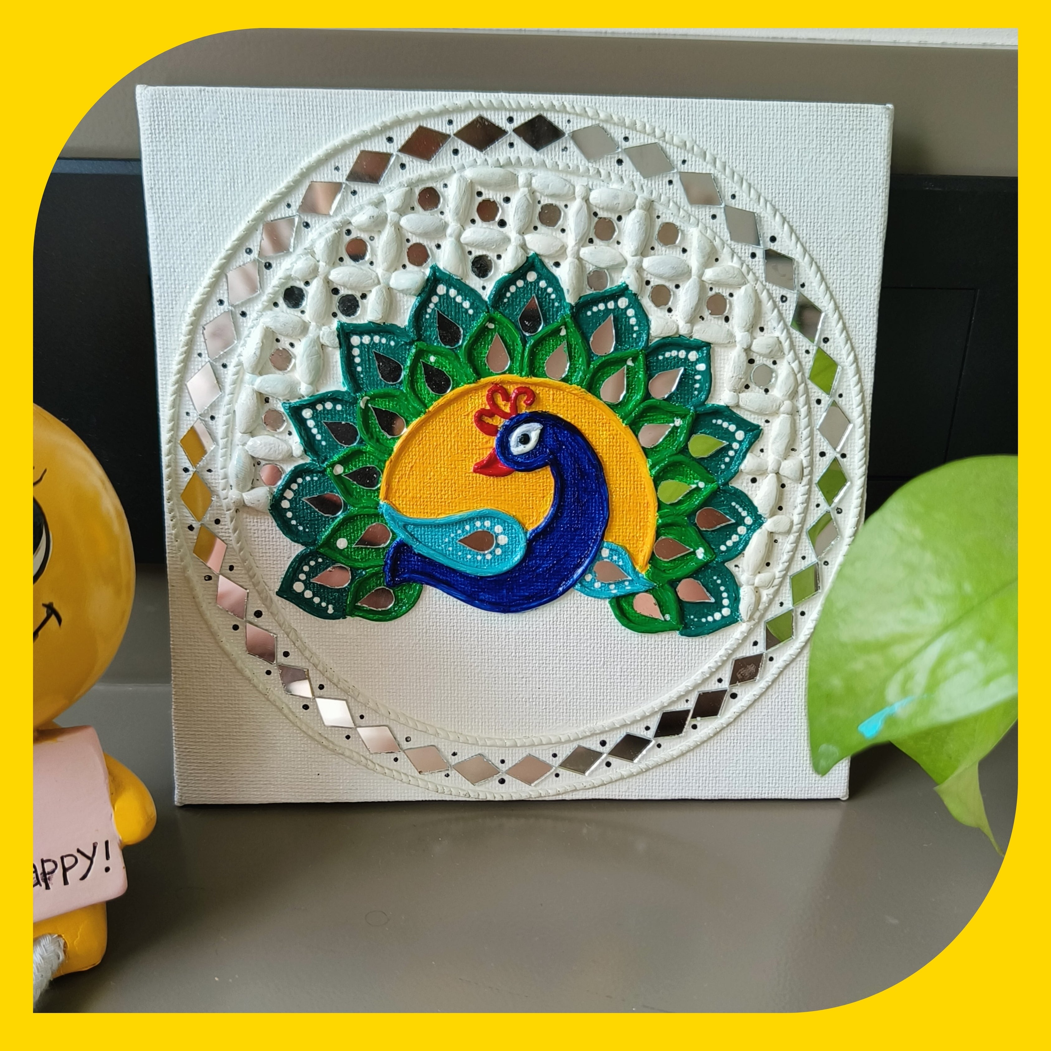Pichwai Canvas Design 2 (6"*6")