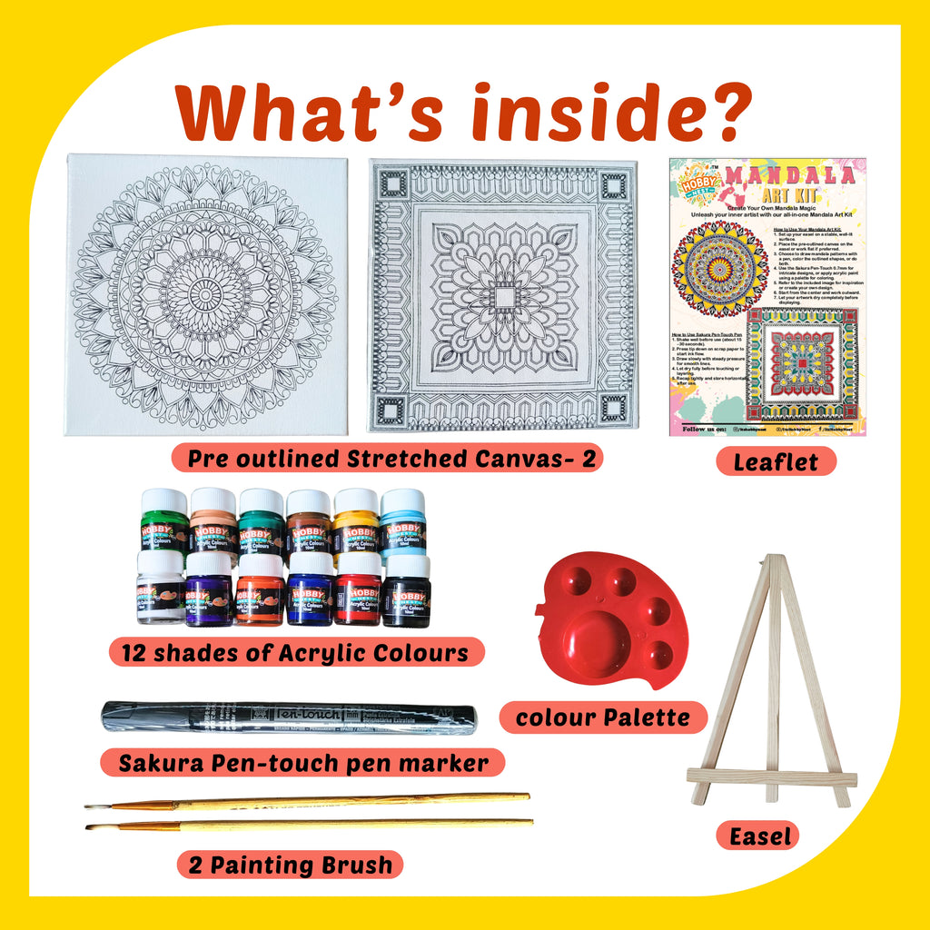 Mandala Art Kit Level 3