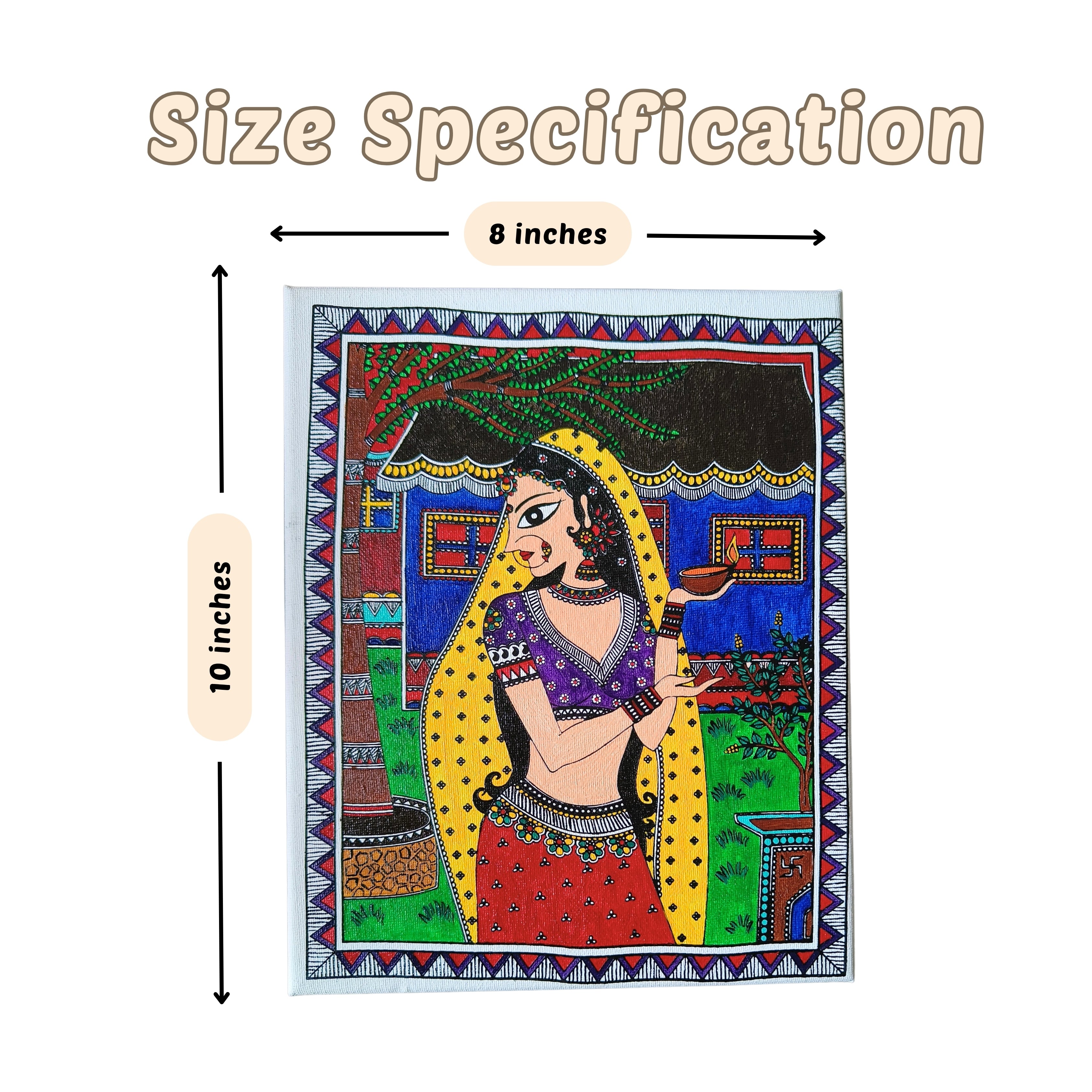 Madhubani Art Kit Level 3