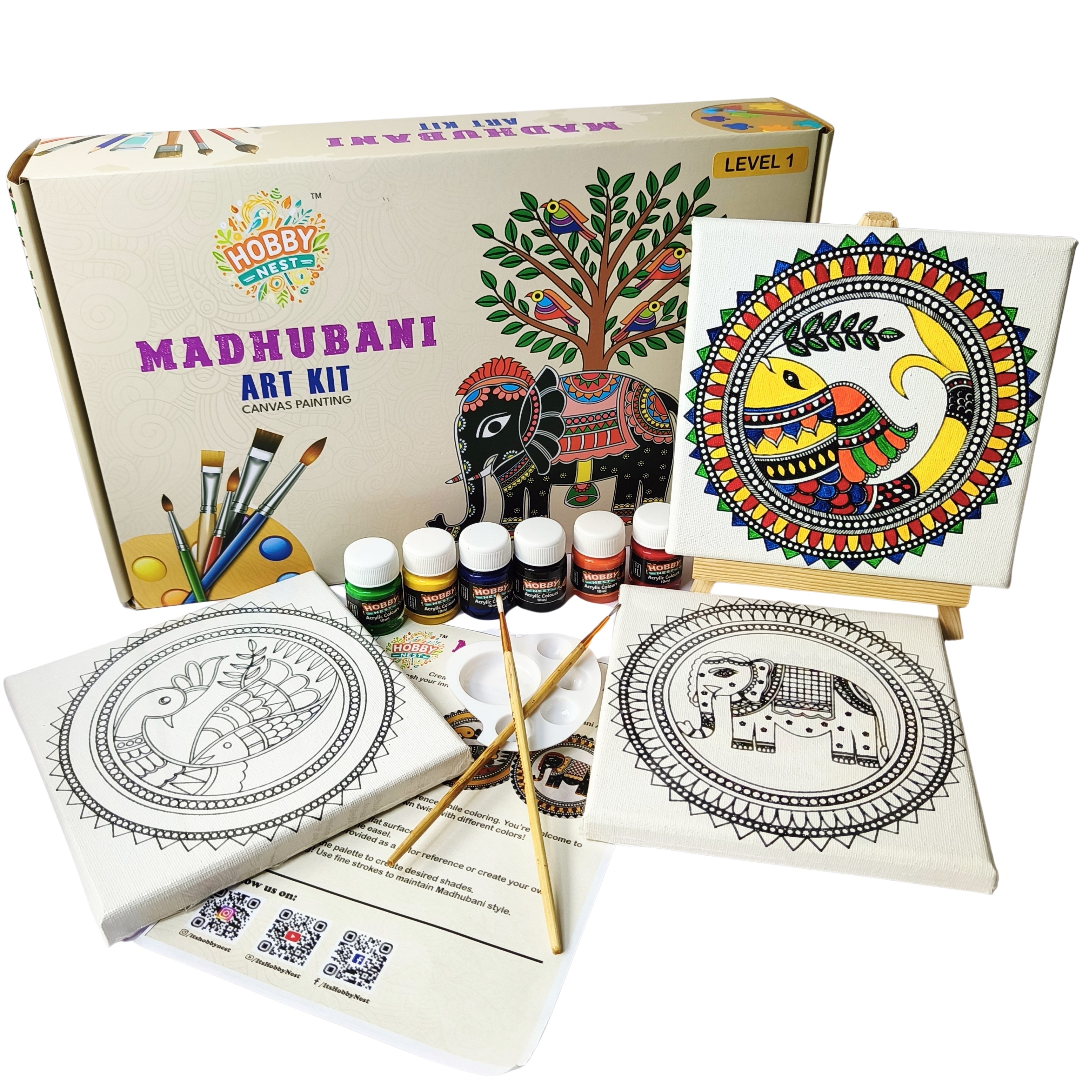 Madhubani Art Kit level 1